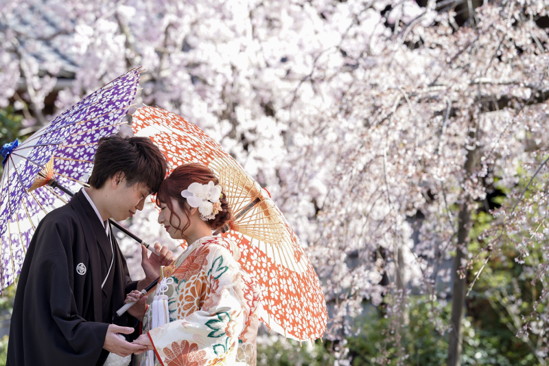 桜シーズンの前撮り撮影アイデア！