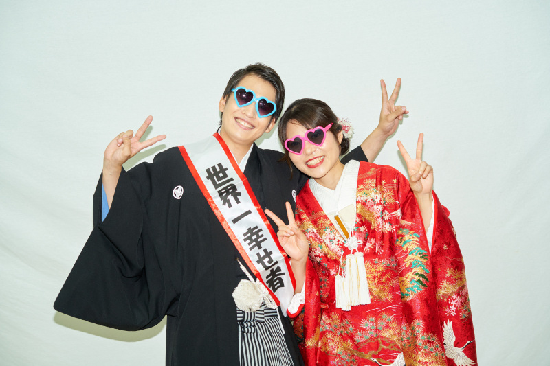 お二人らしい前撮り小物♪