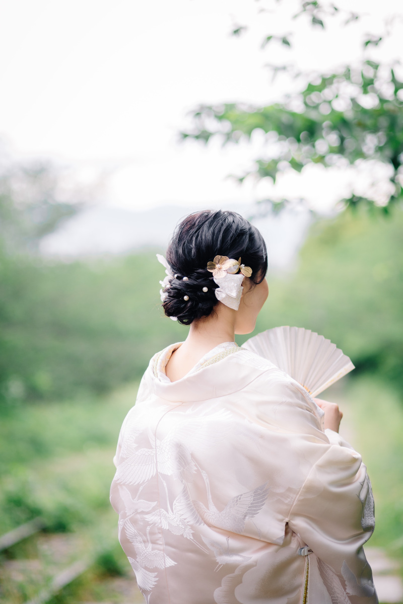 白無垢ヘアのご紹介！