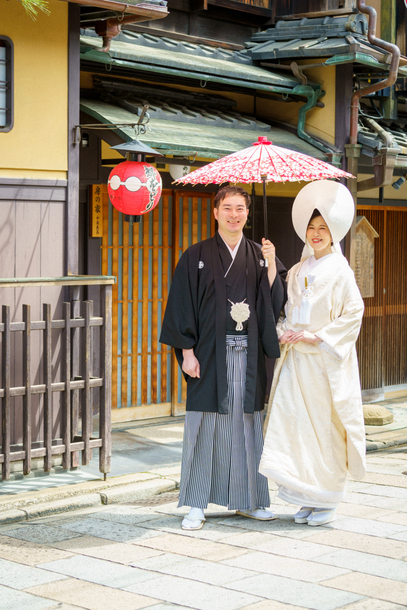 4月の撮影風景!【白無垢で祇園ロケ】