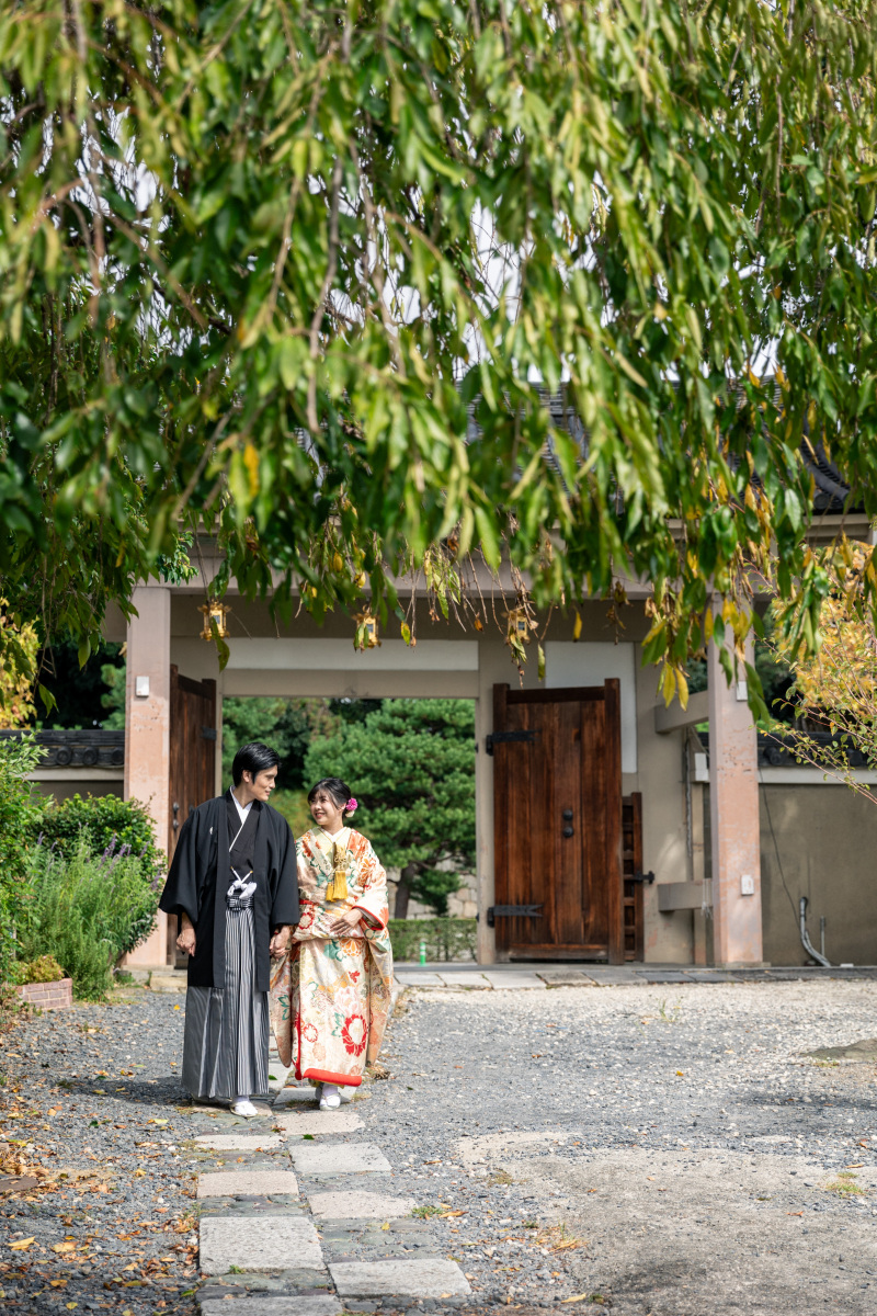【9月の前撮り】京都の前撮りで思い出の1日に