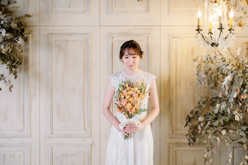 新婦様のステキなソロ|ハルウェディングKYOTO