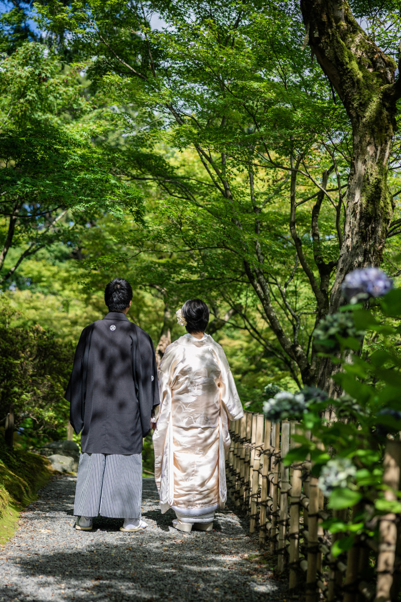 7月の前撮り風景【東福寺にて】