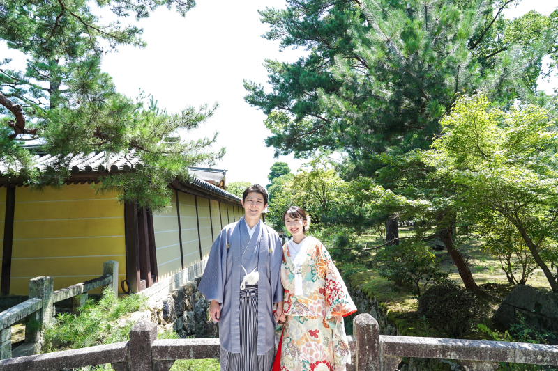 7月の撮影風景【祇園&大覚寺にて】