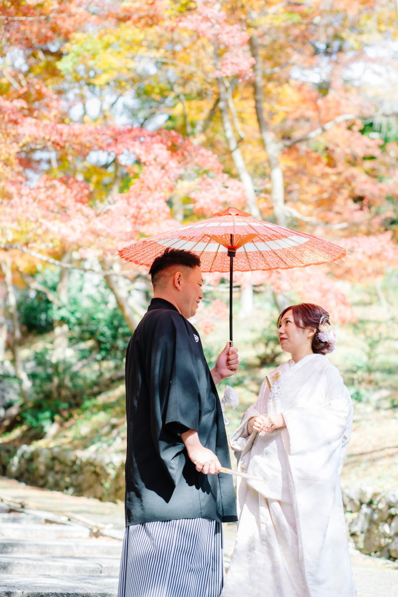 紅葉シーズンの撮影風景｜11月下旬