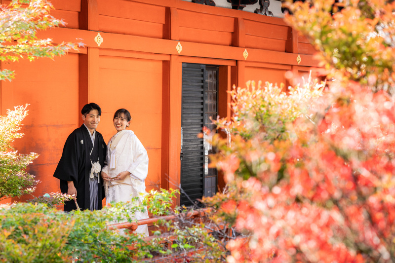京都×紅葉シーズンのお写真