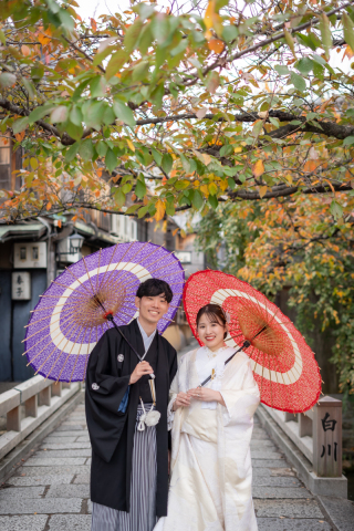 11月中旬|祇園で和装前撮り
