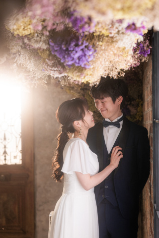 ロマンティックに撮る♡4月スタジオ撮影の様子