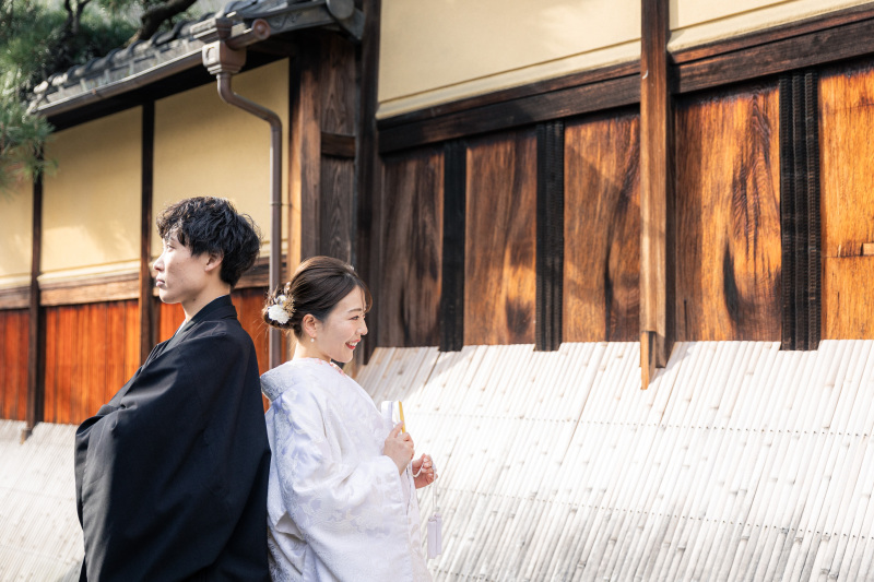 八坂の塔付近での前撮りレポ|12月