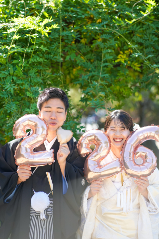 お二人らしさ溢れる、アイテムショット