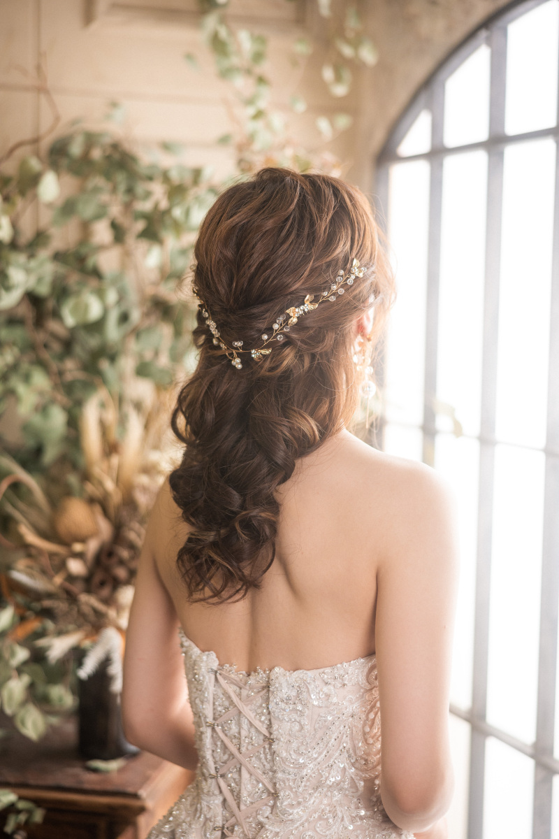 洋装ヘアまとめました♡