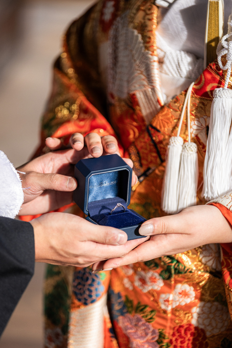 お二人らしい前撮り小物♪