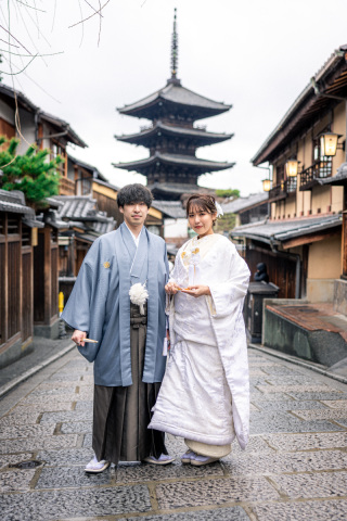 ２月の撮影風景｜京都のロケ地の様子
