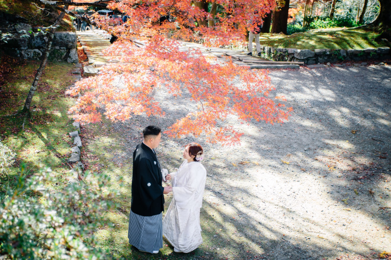 紅葉シーズンの撮影風景｜11月下旬