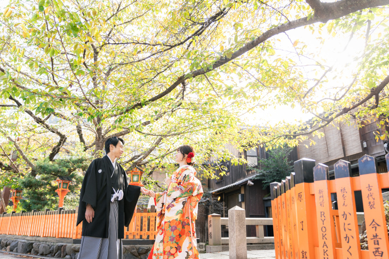 11月の前撮り|祇園にて