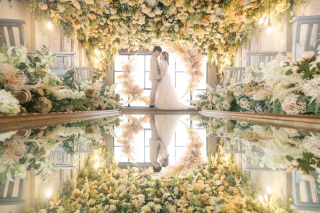 アンティークチャペルスタジオ　撮影風景