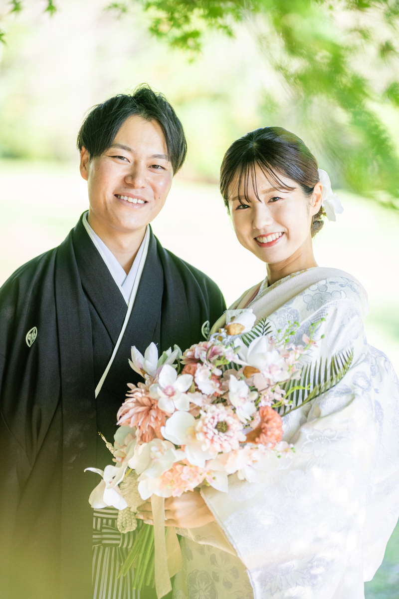 11月の撮影レポ|大覚寺で白無垢前撮り♪