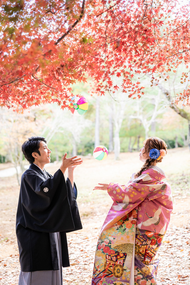 春夏秋冬で見る、京都の前撮り♪