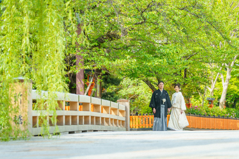 4月の撮影風景!【白無垢で祇園ロケ】
