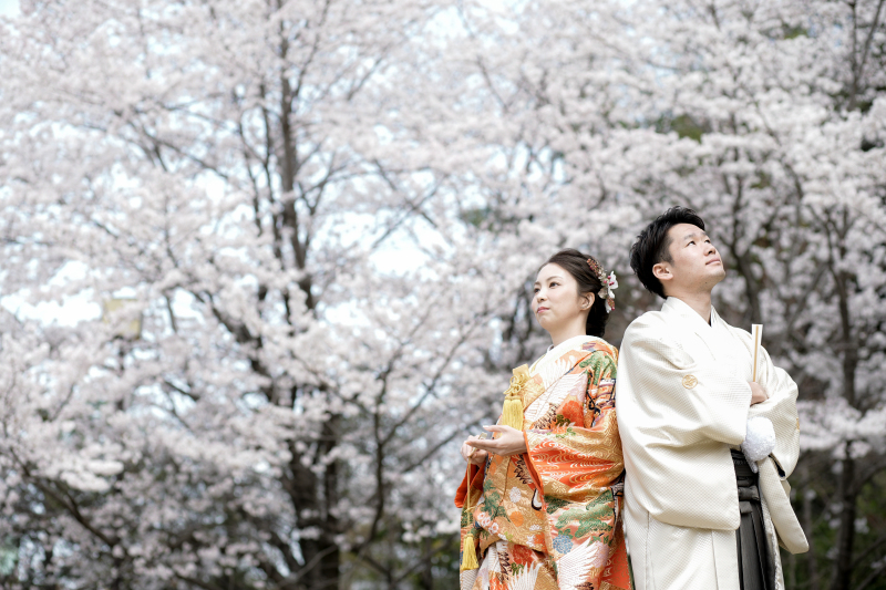 桜シーズンの前撮り撮影アイデア！