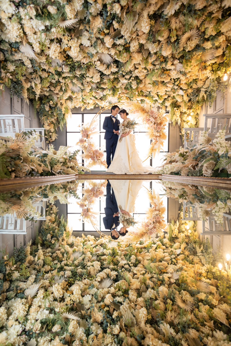 洋装ドレスでのスタジオ前撮り♪