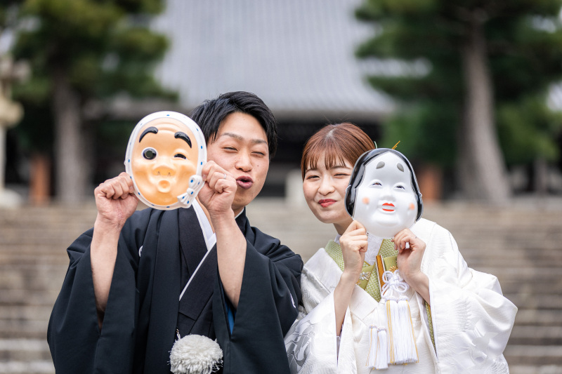 お二人らしい前撮り小物♪