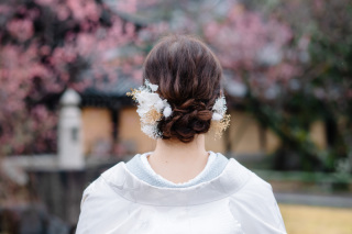 和装ヘアまとめ【白無垢編】