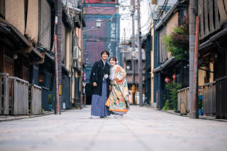 前撮りの定番ショット