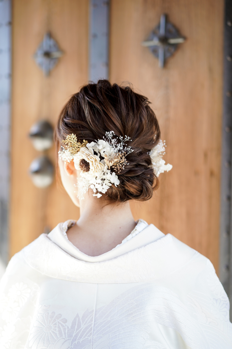 白無垢ヘアのご紹介！