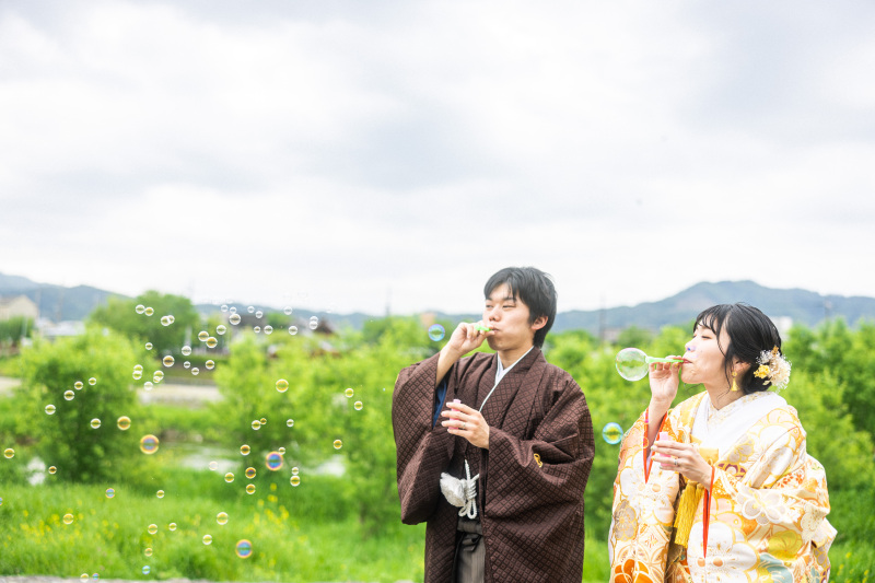 沢山のアイテムを使った前撮り撮影★