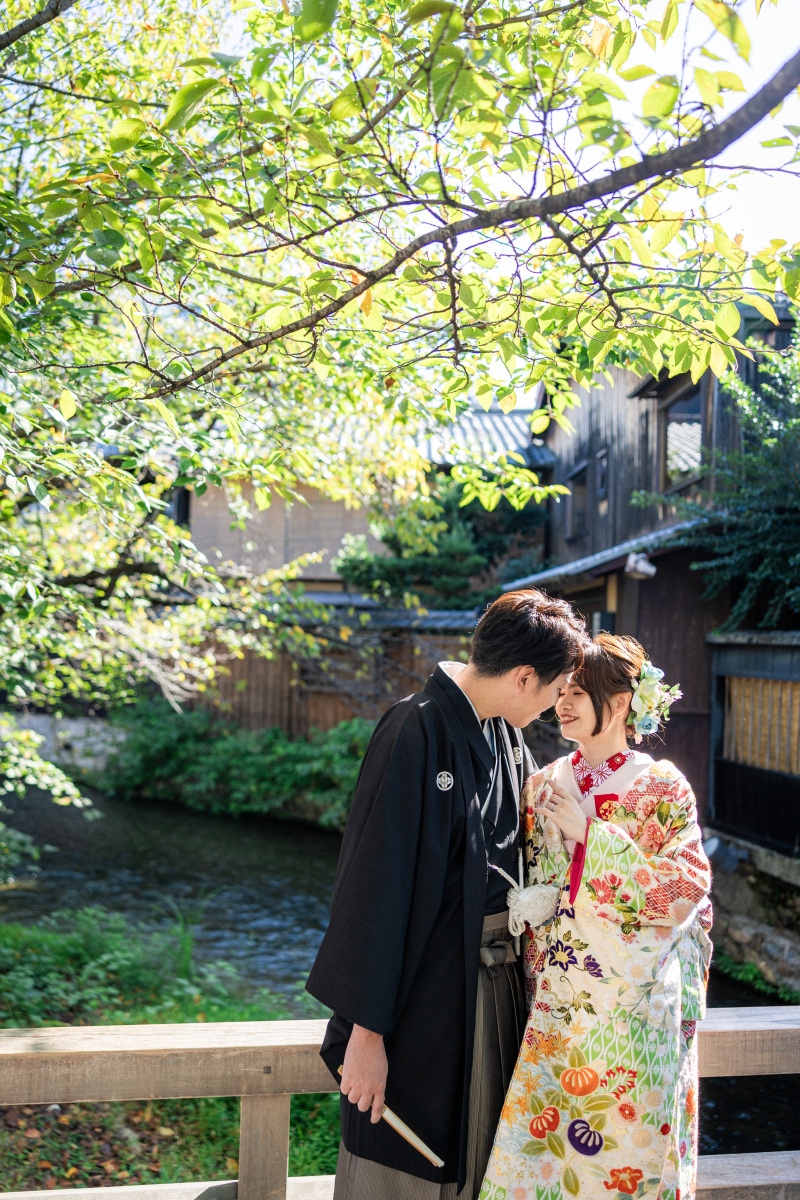 10月の撮影風景【祇園にて】