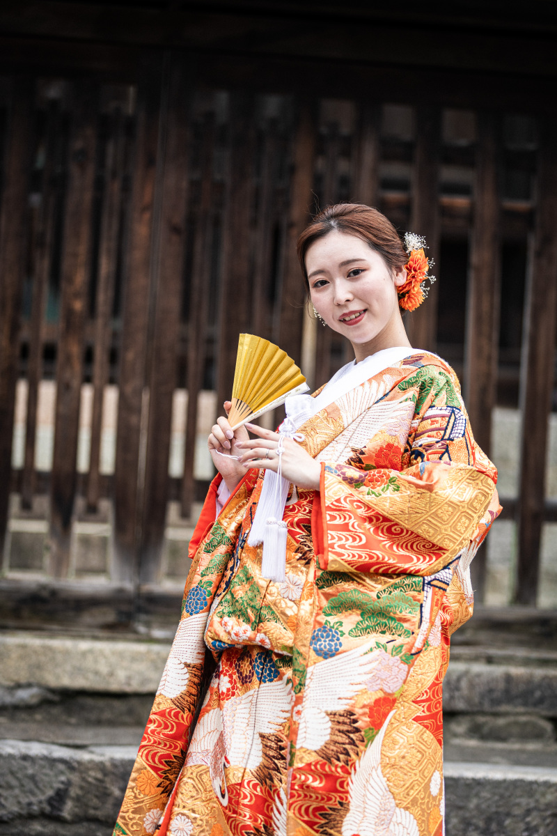 新婦様のステキなソロ|ハルウェディングKYOTO