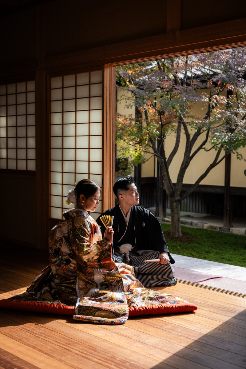紅葉シーズンの前撮り｜11月