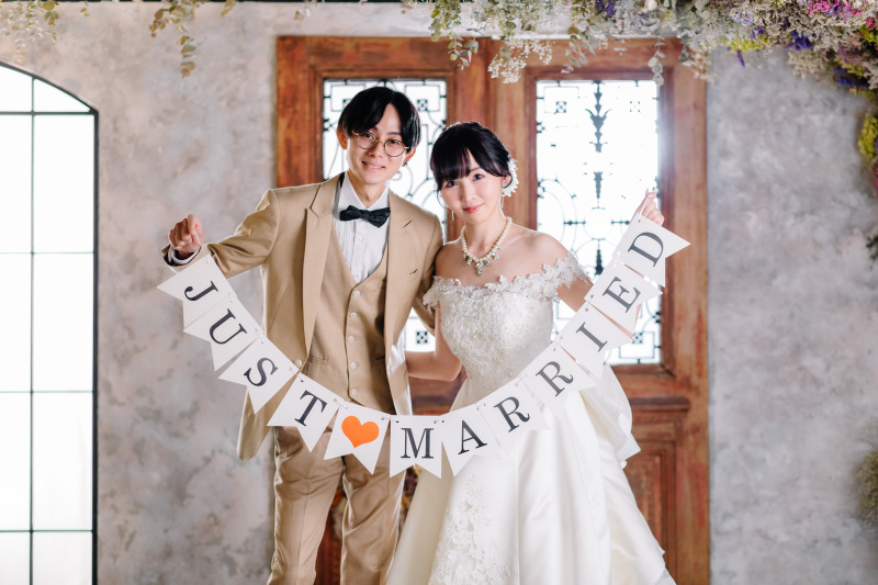アンティークチャペルスタジオで洋装撮影!