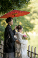 レース打掛着用♡