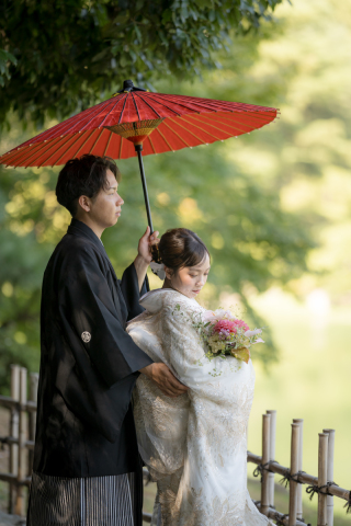 レース打掛着用♡