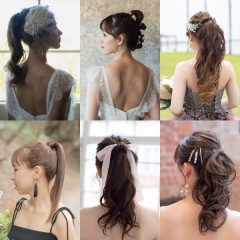 洋装へア~ハイポニーテール編~