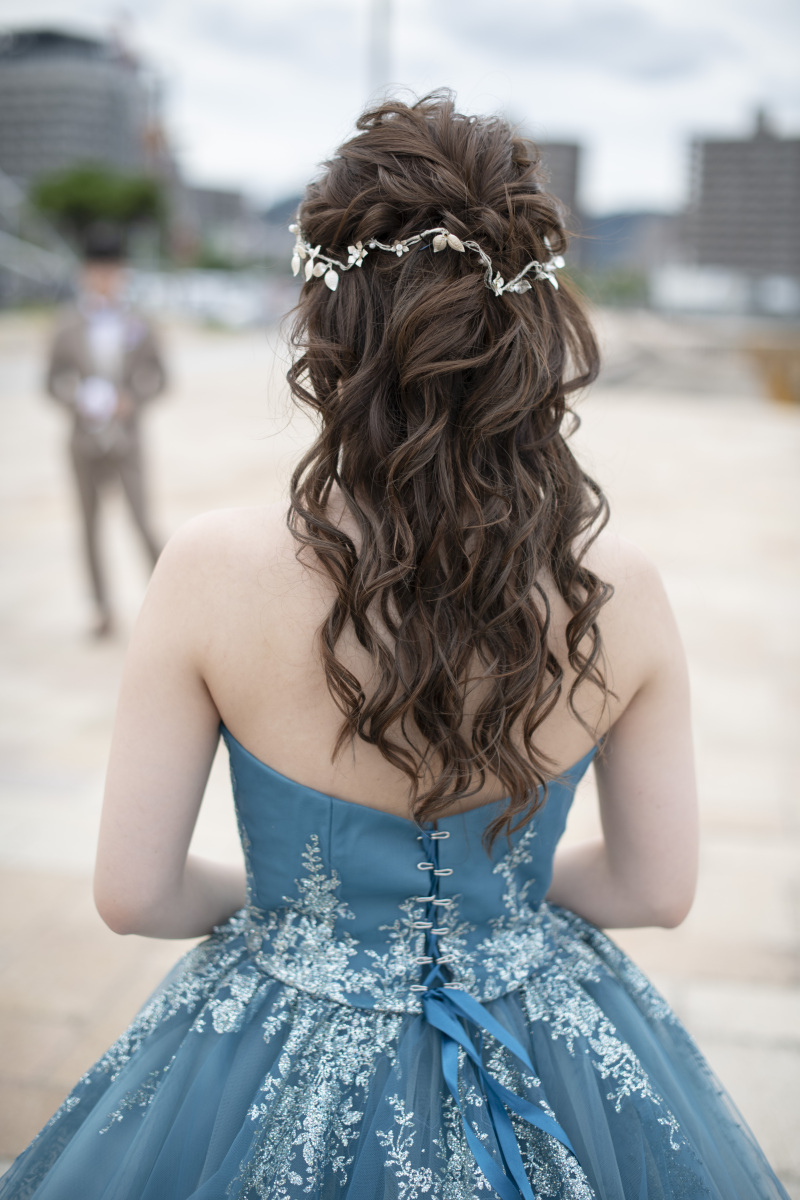 洋装ヘアスタイル