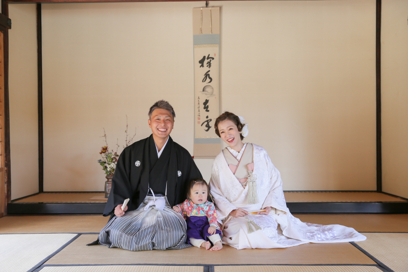 お子さまも一緒に撮影！