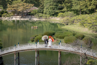 和装撮影どこでする?~栗林公園~