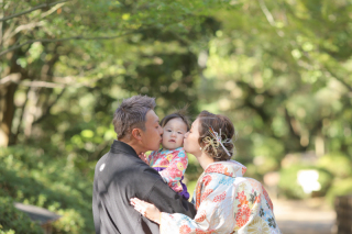 お子さまも一緒に撮影!