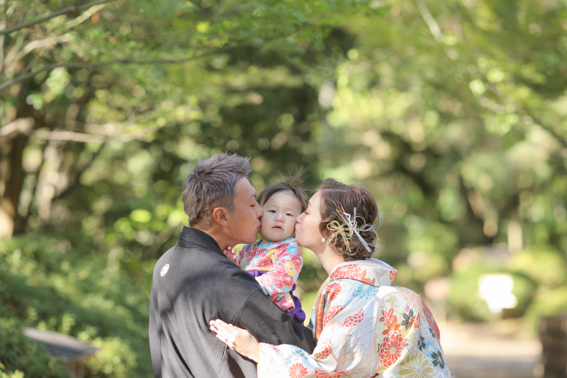 お子さまも一緒に撮影！