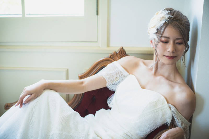 フェザーヘアアクセサリー入荷