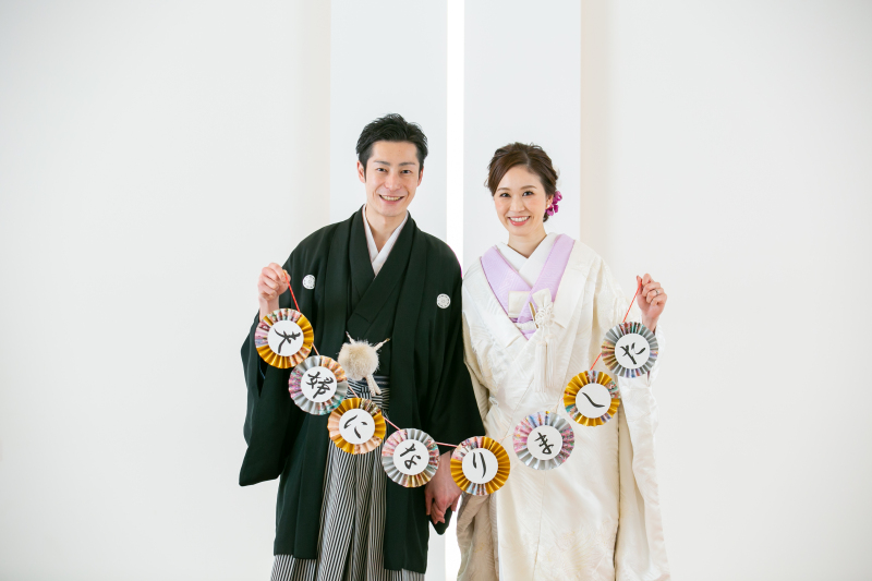 ＊ ガーランドを使用した撮影カット ＊