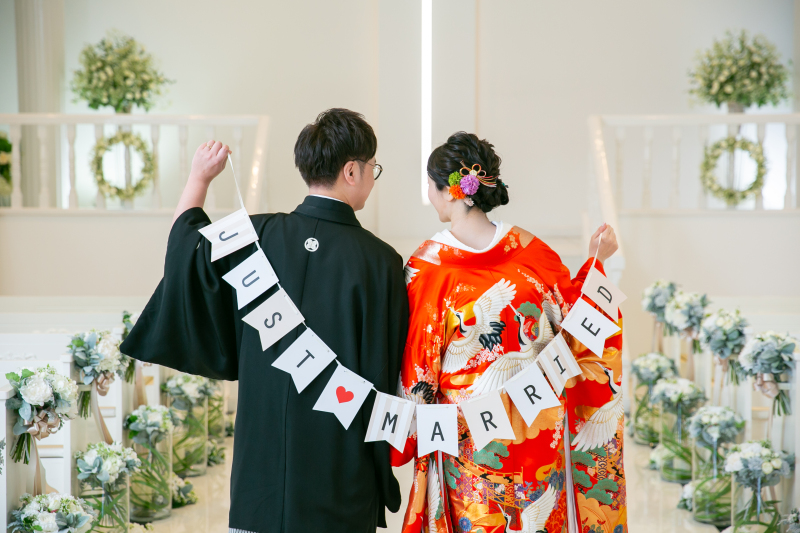 ＊ ガーランドを使用した撮影カット ＊