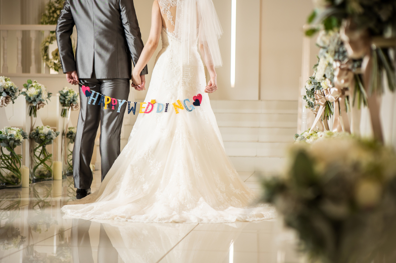 ＊ ガーランドを使用した撮影カット ＊