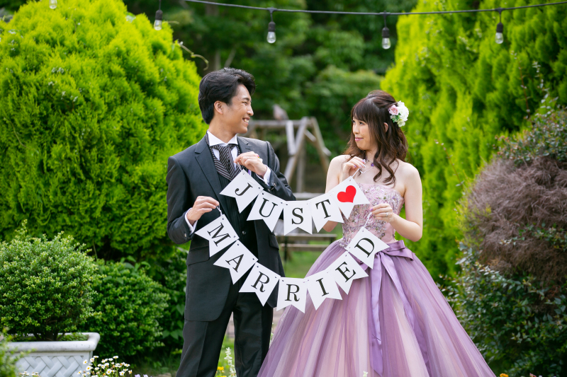 ＊ ガーランドを使用した撮影カット ＊