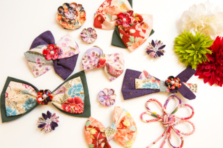 髪飾りに新しい仲間が増えました♪