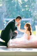 洋装ウエディングドレスフォト♡