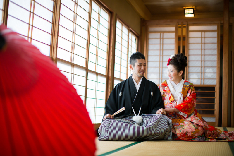和室で撮影♪♪